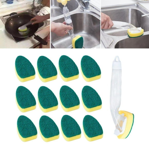 Esponja para Vajil perfecl con 12 Piezas de Esponja de Repuesto
