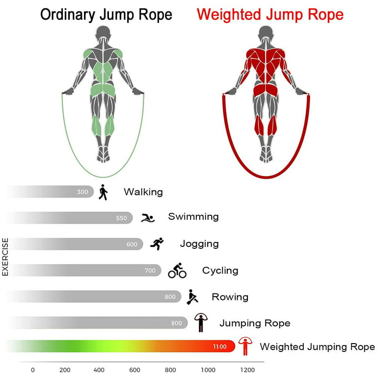 Difference Between The Weighted Jump Rope vs. The Speed Rope – DMoose