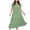Green, variant on Staron Plus Size Summer Dresses for Women Casual V Neck Sleeveless Sundress with Pockets Loose Solid Color, Black XL