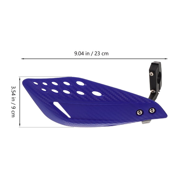 LOLIPPYY Dirt Bike Handguards 1 Pair Blue Pp Plastic Brake Lever Protection Stylish Appearance