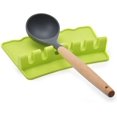 thumbnail image 4 of Soporte para Cuchara de Cocina TUNC de Silicona con Escurridor Verde, 4 of 5