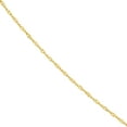 thumbnail image 2 of 10K Yellow Gold 16" 1.15mm Singapore Chain Necklace w/ Spring Ring - Women, 2 of 4
