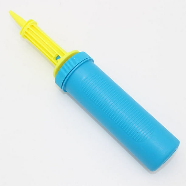 Pompe à ballon manuelle - [MARQUE] - [n9281] - Bleu - Plastique - À