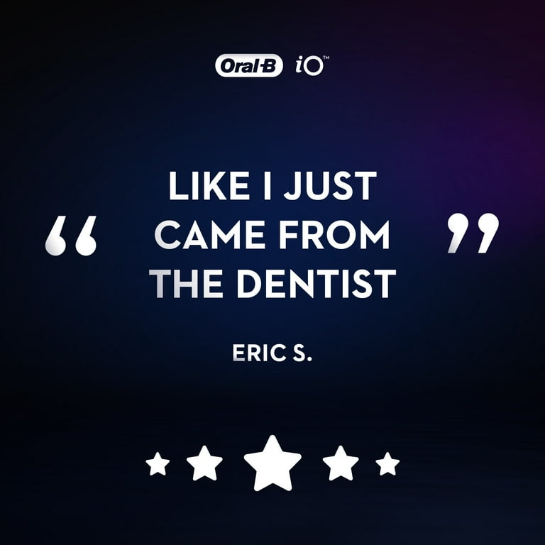 Oral-B iO 9 Electric Toothbrush with AI Tracking & 4 Brush Oral-B iO 9 Electric Toothbrush with AI Tracking & 4 Brush