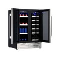 thumbnail image 3 of Versen Corporation 57.18-Bottle Capacity Stainless Steel Dual Zone Cooling Built-In/freestanding Wine Chiller, 3 of 7