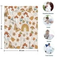 thumbnail image 4 of Colorful Mushroom Rainbow Light Pattern Blanket,Comfortable Soft Flannel Throw Blanket,All Season,Warm Lightweight Blankets for Sofa Bed Couch Living Room Chair,30"x40", 4 of 4