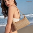 thumbnail image 3 of JASGOOD Beach Bags for Women Summer Straw Purse Boho Woven Shoulder Bag Vacation Handbag Crochet Purse, 3 of 10