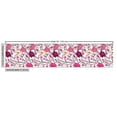 thumbnail image 3 of Ambesonne Japanese Fabric by the Yard Upholstery, Sakura Tree Blossoms, 1 Yard, Pink Purple and Ivory, 3 of 5