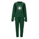 thumbnail image 2 of Gibobby Conjunto de sudadera para mujer Trajes informales de mujer con estampado de girasol , cuello redondo, manga larga y pantalones largos, para las tempor(Verde,XL), 2 of 4