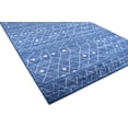 thumbnail image 4 of Handcraft Rugs-Moroccan Trellis Area Rug- Blue/White, 4 of 10