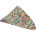 thumbnail image 4 of GZHJMY Gorgeous Colorful Moroccan Pattern Cloth Napkins, Set of 1 20 x 20 Inch Soft & Comfortable Polyester Dinner Napkins for Family, Home, Restaurant, Weddings, Parties, 4 of 5