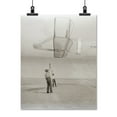 thumbnail image 2 of Print: Side View Of Dan Tate, Left, And Wilbur, Right, Flying The 1902, 2 of 4