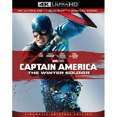 Captain America: The Winter Soldier (4K Ultra HD + Blu-ray + Digital)