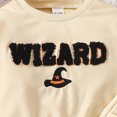 thumbnail image 4 of Futezty Toddler Clothes for Baby Boys Girls Halloween Cute Letter Embroidery Long Sleeve Sweatshirt Pants Boy Girl Warm Fall Winter Outfits Set 6M-4T, 4 of 7