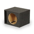 thumbnail image 3 of QPower QBASS Caja de subwoofer de audio para automóvil de material MDF resistente de 12 pulgadas con doble ventilación, caja con 2 ventilaciones para una mejor gestión del calor, carbón, 3 of 5