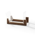 thumbnail image 3 of Crosley Wood Vinyl Record Storage Display Stand (Holds Up To 30 Records) - Modern Audio Turntables, 3 of 8