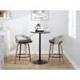 thumbnail image 2 of LumiSource Grey Grotto 26" Fixed-Height Counter Stool - Set of 2, 2 of 6