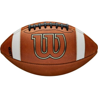 Wilson TDY Youth Leather Football With Grip Stripes - Walmart.com