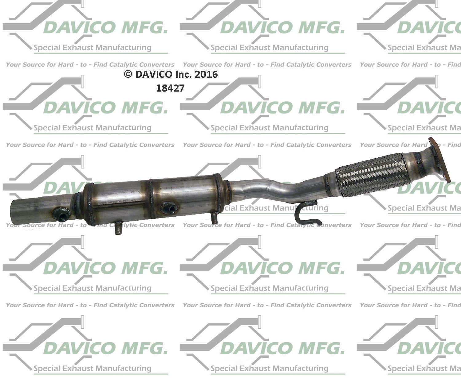 Davico Mfg 18427 Direct-Fit Catalytic Converter