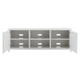 thumbnail image 4 of Evelyn&Zoe Granger Rectangular TV Stand for TV's up to 75", White, 4 of 10