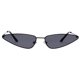 thumbnail image 2 of de sol unisex con marco mini de sol 400 Marco negro Lente gris Hugo Gafas de sol de mujer de moda, 2 of 5