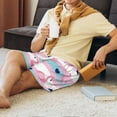 thumbnail image 4 of Daiia Flamingo1 Mens Woven Stretch Pajama Short,Short Pajama Pants-3X-Large, 4 of 9