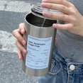 thumbnail image 2 of HAHADAXA Stainless Steel Tumbler with Lid and Straw Travel Coffee Mug for Men Women,Creative Iced Americano Insulated Tumbler Coffee Cup (20oz,Beige), 2 of 6