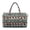 American Tribal Geometric Horse, variant on FKELYI Polynesian Flower Print Quilted Travel Duffels for Women Men Lightweight Weekender Overnight Bags Carry On Zippered Luggage Bag Womens Hospital Bags