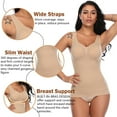 thumbnail image 6 of MISS MOLY Women's Compression Camisole with Built in Removable Bra Pads Body Shaper Tank Tops, 6 of 6