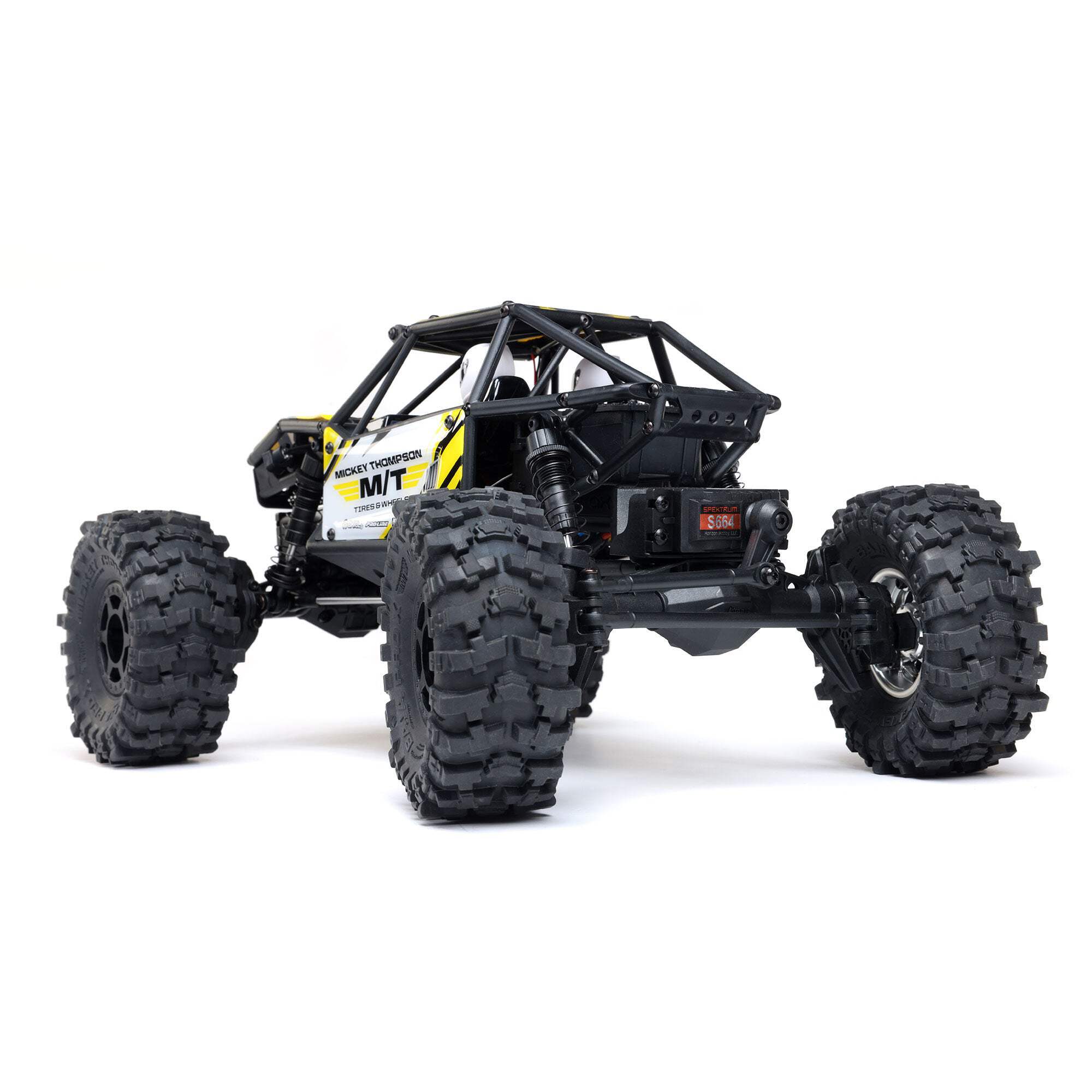 Axial 1/18 UTB18 Capra 4WS 4X4 RTR Brushed Rock Crawler Battery & Charger Included Yellow AXI-1750T2