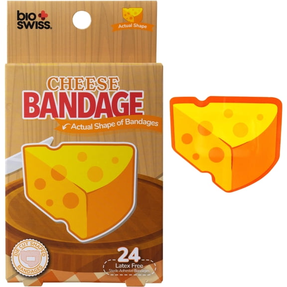 BioSwiss Cheese Bandages, 24 Count