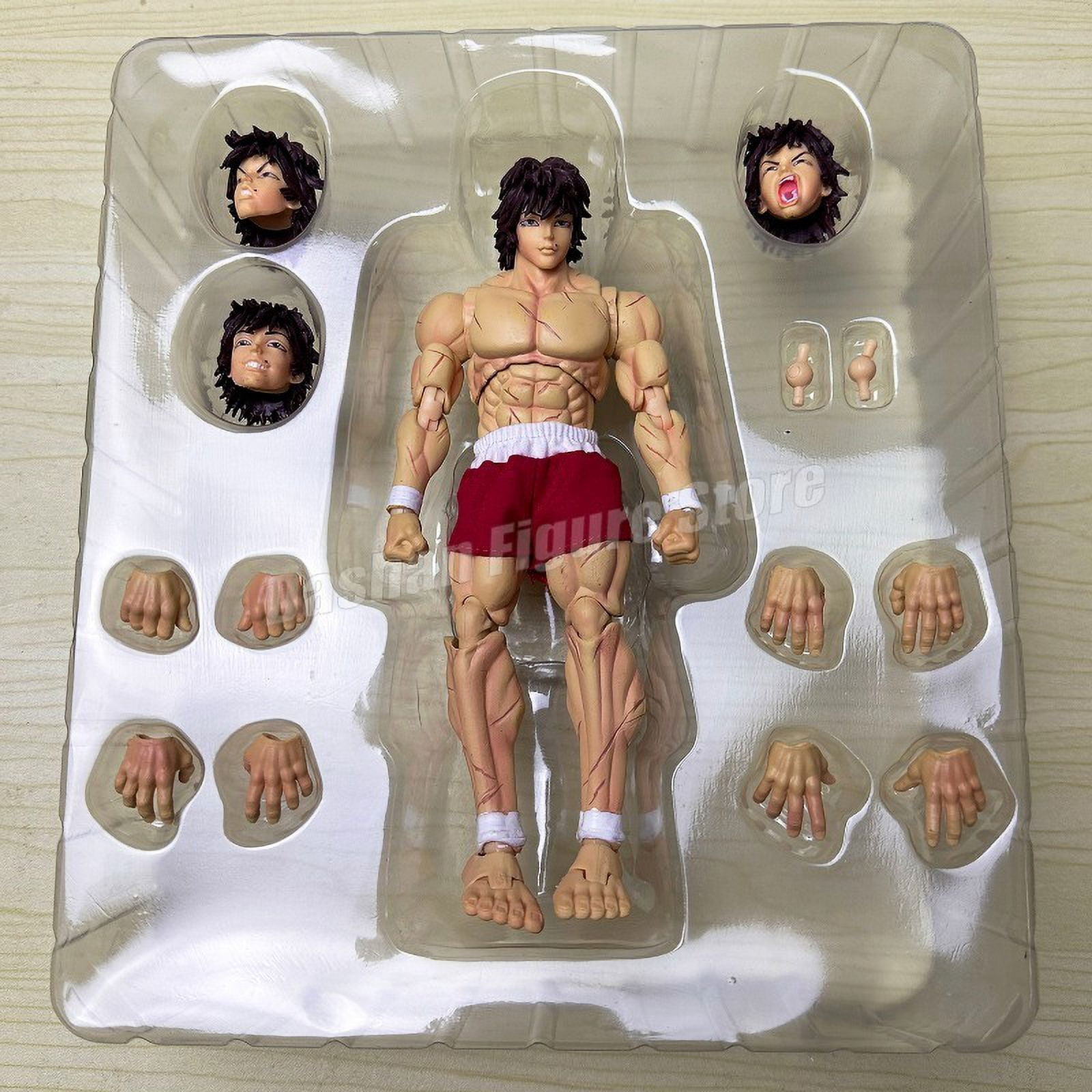 Figurine BAKI – Statue Pickle Debout 23 Cm – PVC – Modèle De Collection Pour Fans De L’Anime – Cadeau Anniversaire