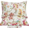 thumbnail image 2 of Queen's House Draps Boho à Imprimé Lotus Ensembles de Draps Format Grand-g, 2 of 5