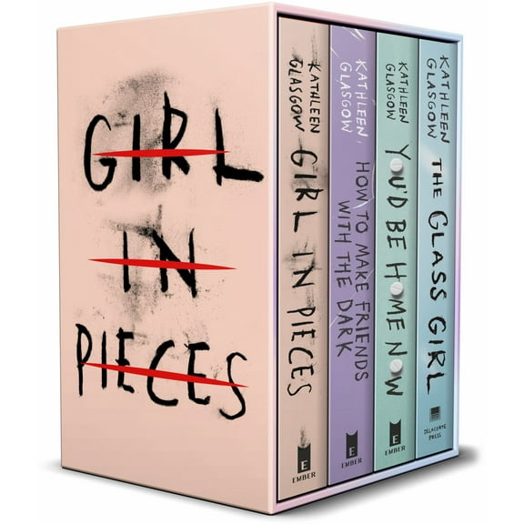Kathleen Glasgow 4-Book Boxed Set: Girl in Pieces; How to Make Friends with the Dark; You'd Be Home Now; the Glass Girl (Hardcover)