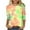 Multicolor, variant on Timegard Tops for Women 3/4 Sleeve Round Neck Comfy Blouse Tee Fall Casual Loose Shirts Tops Tie Dye