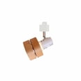 thumbnail image 1 of FSLiving Vintage Style Adjustable Angle H-Type Track Head E26 Base Wood Lampshade Ceiling Light Track Light Fixture for Gallery Loft Office Kitchen,Bulb and Track Not Included - 1 Light, 1 of 7