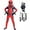 5 PC Set（Dead-pool）, variant on Litotal Superhero Outfit Halloween Clothes Kids,Superhero Onesie Outfit Halloween Outfit Clothing Party Dress Up Performance Clothes Boys