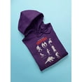 thumbnail image 2 of Unisex Cryptid Enthusiast Tee Hoodie Women's, 2 of 4
