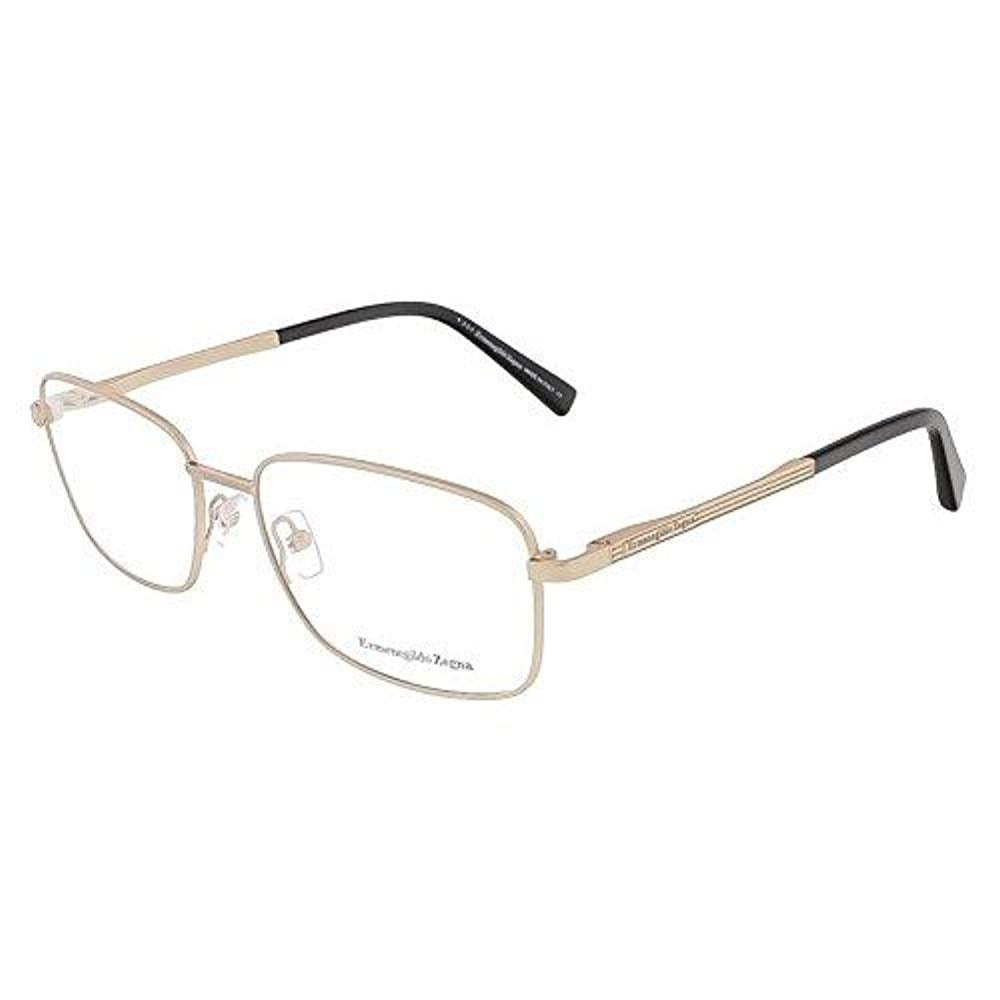 Ermenegildo Zegna EZ5021-029 Optics Mens Eyeglasses Gold Black Frames