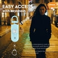 thumbnail image 5 of Original Personal Safety Alarm,Loud 130dB Siren with Keychian ,Emergency Self-Defense Security Alarm with LED Light ,Self-Defense Siren for Women, Men, Elderly 2Pack, 5 of 8