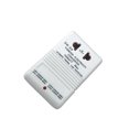thumbnail image 1 of Injueey Home Office Hotel Convertidor de voltaje portátil Camping Viajar Electricidad 110V a 220V Adaptador Regulador de fuente de alimentación Adaptadores de corriente Blanco S6 70W, 1 of 6