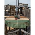 thumbnail image 2 of Outdoor Tablecloth with Umbrella Hole for Patio/Picnic/Party/Camping, Farmhouse Dark Sage Green Brown Waterproof Table Cloth Round Cover Washable, Vintage Wooden Striped (Dia 60"), 2 of 8