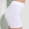 thumbnail image 5 of Ierhent Stretchy Shorts for Women Shorts for Women High Wasited Trendy Stretchy Crossover Shorts Casual Summer(White,3XL), 5 of 5