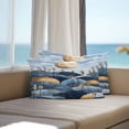 thumbnail image 2 of Mountains Modern Art Outdoor Pillow Covers Pack of 2 Golden Moonlight Simple Decoration Waterproof Throw Pillow Covers Decorative Cushion Cases for Patio Garden Tent Balcony Couch 20x12 inch, 2 of 8
