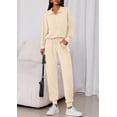 thumbnail image 2 of Conjunto Deportivo PRETTYGARDEN para Mujer Otoño 2 Piezas con Sudadera con Cierre XL, 2 of 8