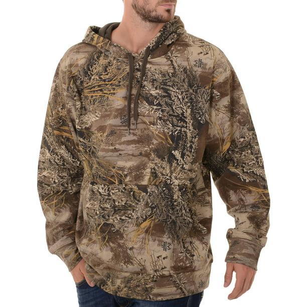 Men's Camo Pullover Fleece Hoodie - Walmart.com