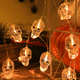 thumbnail image 1 of Guirnalda de luces de Halloween, decoración de Halloween aterradora, Halloween para fiestas, patios, decoraciones de jardín, 1 of 5