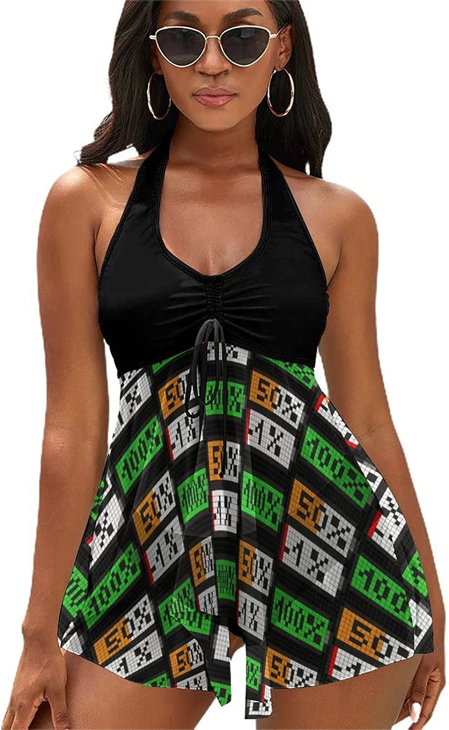 Taomei Bikini Sets Insufficient Charge Women's Swimwear Cute Bathing