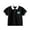 Black, variant on Hiijoy Toddler Boys Short Sleeve Polo Shirt Cartoon Print Summer Casual T-Shirt, Sizes 1-6