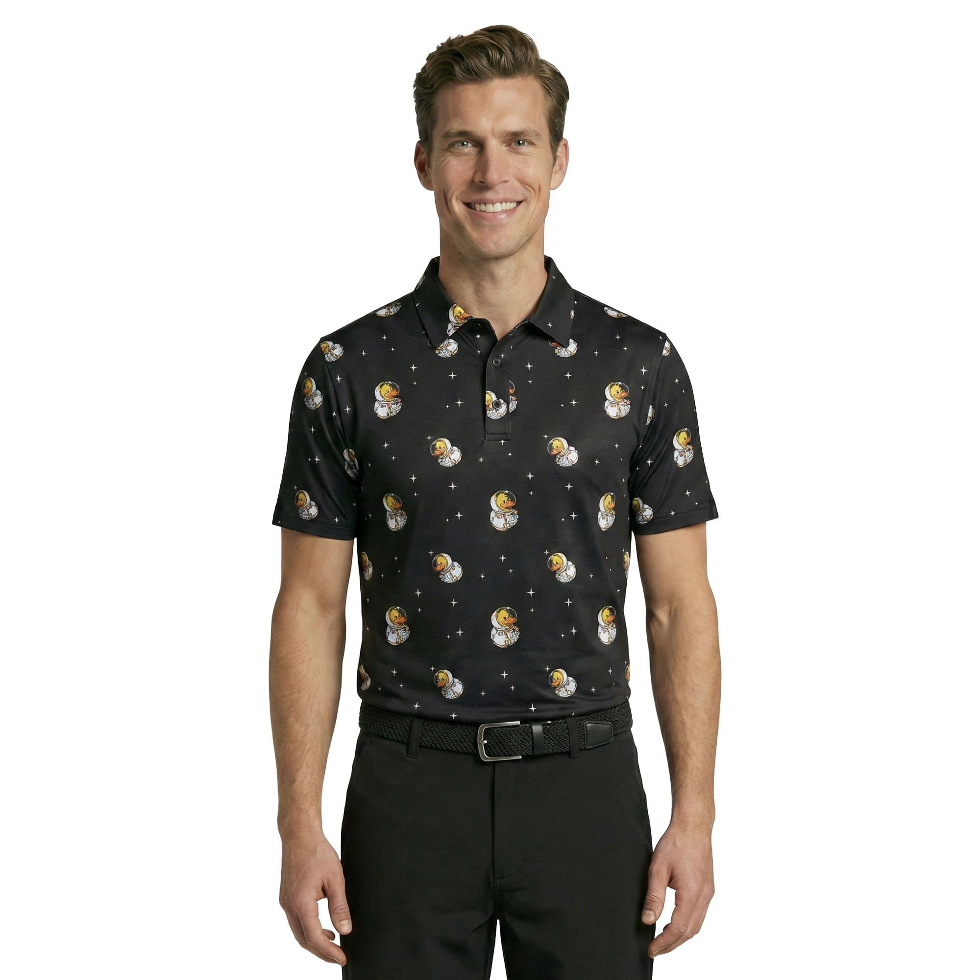 Birdie Bound Men' s & Big and Tall Golf Polo Shirts, Sizes XS-4XLT